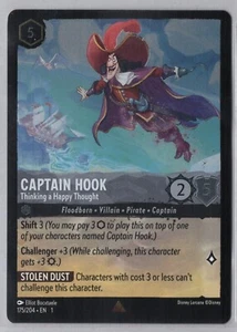 1x Captain Hook - Thinking a Happy Thought *Foil* - The First Chapter - Rare - Imagen 1 de 1