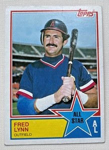 ⭐🦄 1983 Topps Fred Lynn #392 - All-Star Greats Anaheim Angels Baseballkarte - Bild 1 von 2