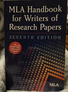 MLA Handbook for Writers of Research Papers, 7th Edition With Activation Code - Picture 1 of 5