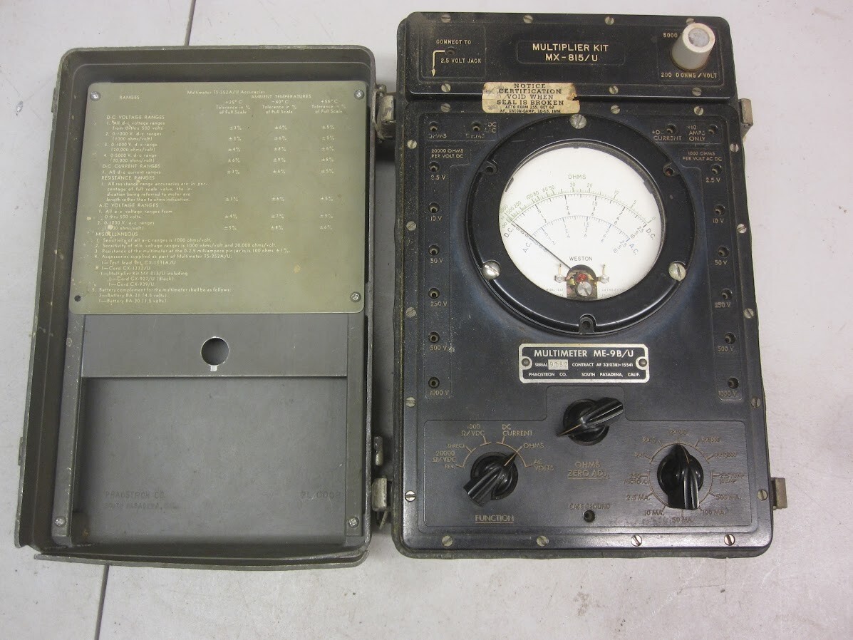 US military  マルチメーター　　米軍装備 ME-70A US military マルチメーター 米軍装備 ME-70A