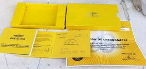 BREITLING CHRONOMAT EVOLUTION A13356 WATCH PAPERS - Picture 1 of 5