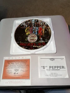 Beatles Sgt. Piatto fascia Peppers Lonely Hearts Club del Bradford Exchange - Foto 1 di 3