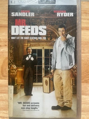 Mr. Deeds (PSP Movie, 2008, UMD )Adam Sandler ”RARE” COLLECTORS, STILL SEALED. Foto 1 de 2