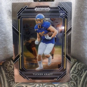 2023 Panini Prizm Draft Picks - #159 Tucker Kraft (RC) - Picture 1 of 7