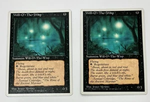 MTG Will-o'-the-Wisp - 4th Edition X2 ๐ฅ๐ฅ - Picture 1 of 2