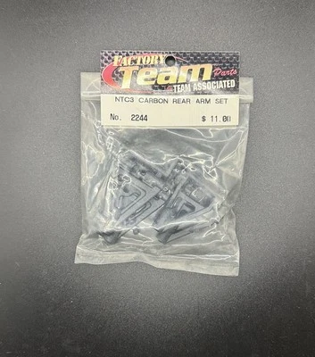 Team Associated Vintage 2244 NTC3 Carbon Rear Suspension Arms (Upper+Lower) - Image 1 of 2