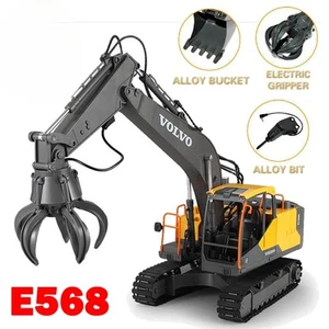 Neu RC Bagger 1/16 17CH Crawler 3in1 LKW Alu Bagger Auto Technik Modell - Bild 1 von 21
