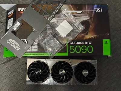 (No Core, No VRAM) Inno3D Geforce RTX 5090 X3 OC GPU PCB BGA Transplant - Image 1 of 4