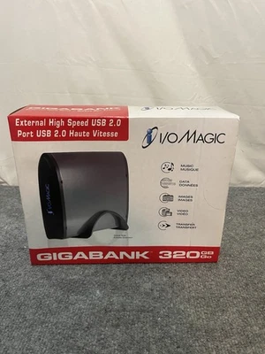 IO Magic External High Speed USB 2.0 320 GB NIB - Image 1 of 4