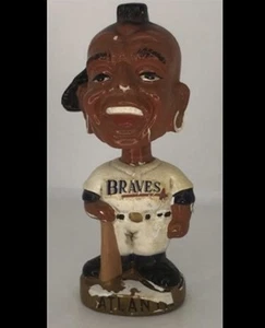 1960’S ATLANTA BRAVES BOBBLEHEAD GOOD CONDITION (SEE PICS) - Picture 1 of 5