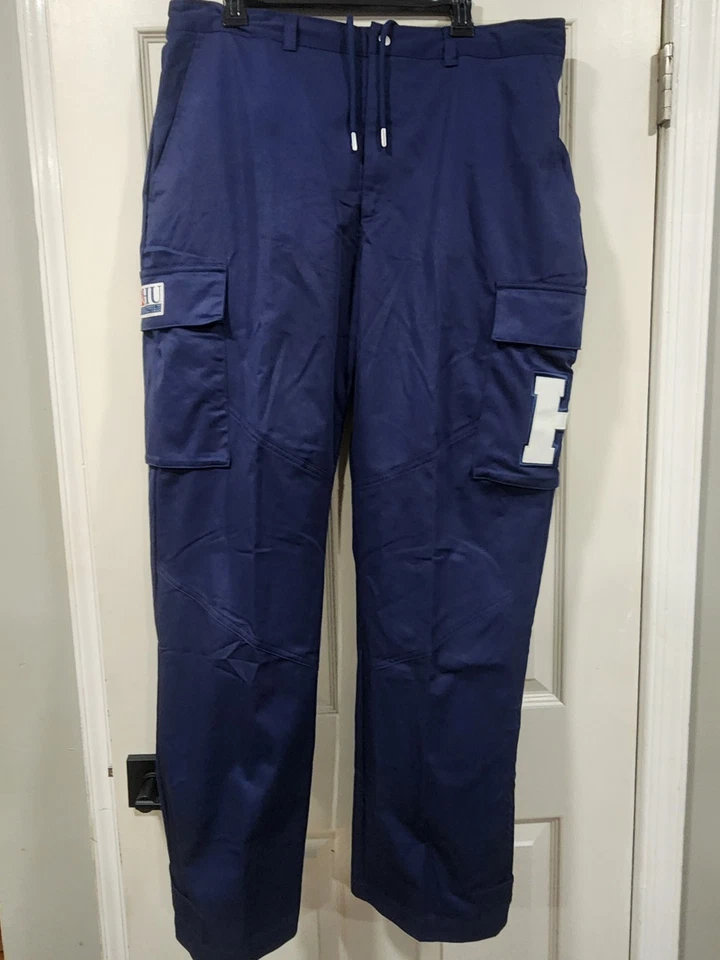 Sz L -Nike Air Jordan Howard University Team Issue Cargo Pants FJ9325-419