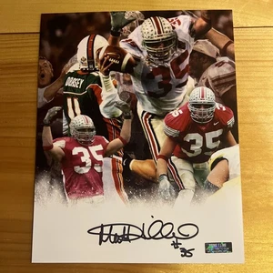 Ohio State Matt Wilhelm foto autografata 8x10 firmata con certificato di autenticità - Foto 1 di 6