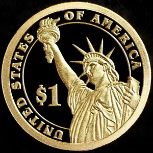 S William H. Harrison 2009 ~ dólar presidencial a prueba como nuevo de EE. UU. Juego de prueba - Imagen 1 de 1