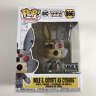 Funko Pop DC Looney Tunes Wile E. Coyote as Cyborg 866 FYE Exclusive READ DESCRI