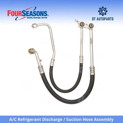 For 1992 Chevrolet C3500 AC Refrigerant Discharge / Suction Hose Assy 4 Seasons - Image 1 of 4