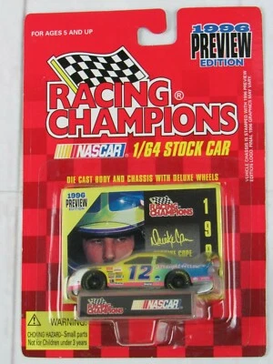 Racing Champions 1996 Preview Edition Derrike Cope Straight Arrow #12 Yellow - Image 1 of 4