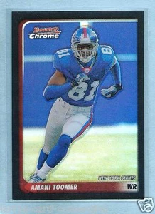 AMANI TOOMER 2003 03 Bowman Chrome "Refractor" #106 #251/500 Giants - Shipping - Bild 1 von 1