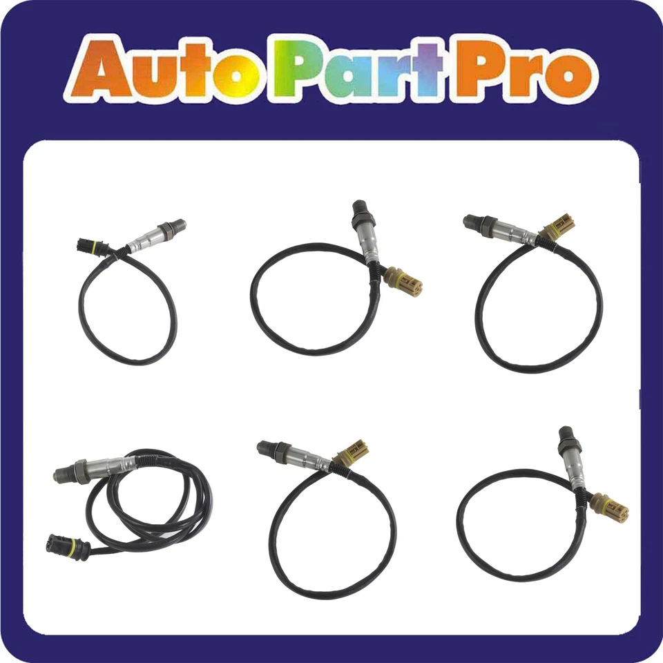 6Pcs Brand New Oxygen Sensor Fits 04 Mercedes-Benz C320 Base 3.2L - Image 1 of 4