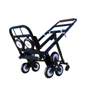 TECHTONGDA Foldable Stair Climbing Hand Truck Cardan Wheel with 2 Spare Tires - Picture 1 of 12