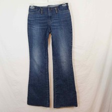 Dolce & Gabbana Ittierre boot cut blue jeans raw hem distressed size 29