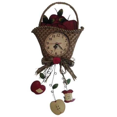 MCM Apple basket Wall Clock Cover