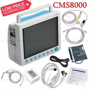 CE&FDA Contec ICU CCU Patient Monitor 6 parameter 12.1 Inch Vital Signs Monitor - Picture 1 of 8