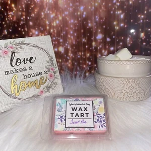 Sweet Pea Scented Wax Melt Tarts 100% Soy, Heavily Scented & Hand Poured - Picture 1 of 3