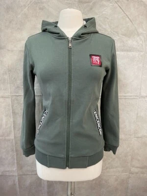 LLSB Moda Para Mujer Verde Cremallera Completa Sudadera con Capucha Talla M Mediana Foto 1 de 4