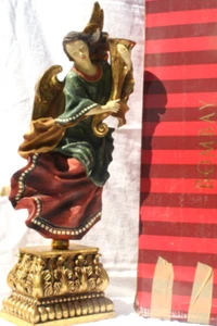 Bombay Company schwerer 26" Engel Statue Krippe Weihnachten Kerzenhalter montierbar - Bild 1 von 22