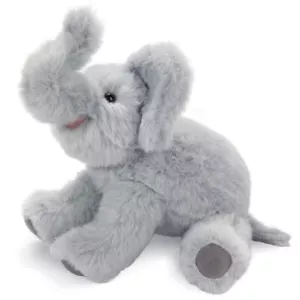 Peluche orsacchiotto Vermont elefante fatto a mano posabile GRIGIO peluche snodato - Foto 1 di 18