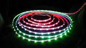 🇬🇧Sideways-bendable addressable RGB LED strip, 48LED/m SK6812C WS2812B S-shape - Picture 1 of 5