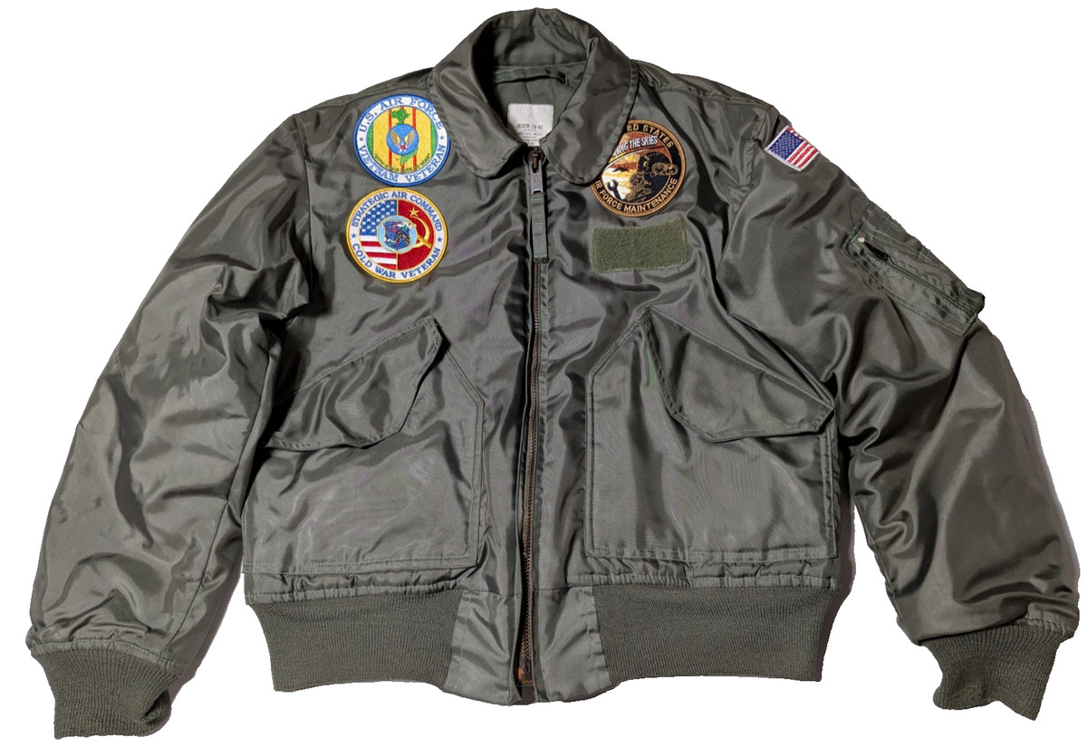 Flyers Jacket In Military Original Period Items (1976-1989 Flyers Jacket In Military Original Period Items (1976-1989