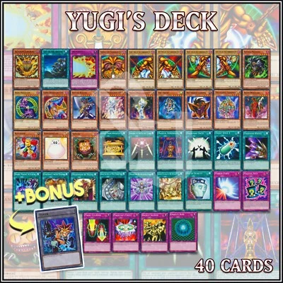 YUGI'S EXODIA DECK 40 Necross Obliterate!!! the Forbidden One YuGiOh +BONUS🔥 - Image 1 of 2