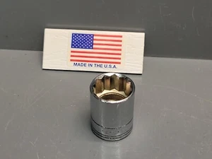 SK Hand Tools 318 3/8" Dr 18mm 12pt Standard Metric Chrome Socket - Picture 1 of 9