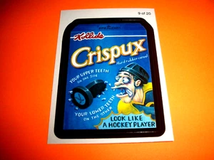 2010 Wacky Packages All New Series 7 (ANS7) Wack-O-Mercials "CRISPUX" #9 - Picture 1 of 1