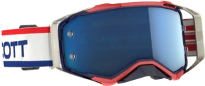 Scott USA Prospect Goggle Heritage Retro Red/White / Blue Chrome Lens MX/ATV/UTV - Bild 1 von 3
