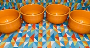 NEU MANDARINE 4er Set FIESTA WARE GUSTO SCHÜSSELN 28 Unzen kostenloser Versand - Bild 1 von 8