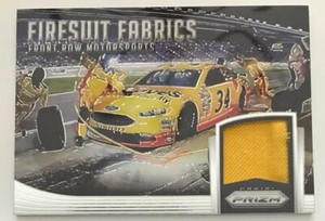 CHRIS BUESCHER - 2016 Panini Prizm - Firesuit Fabrics Team - S/N 050/249