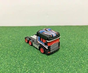 Vintage 1997 Micro Machines "Rare" Hot wheels Planet Micro Semi Truck Black US1 - Bild 1 von 11