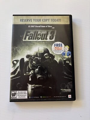 Fallout 3 - Fallout 4 - y banda sonora - ¡Juego combinado de 3 CD/DVD! Foto 1 de 4