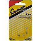 3 Amp Fast Act Glass Fuses - 2 Pack