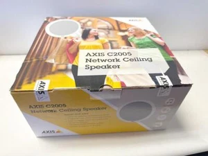 NEW AXIS C2005 Network Ceiling Speaker White 0834-001 Open Box - Picture 1 of 5