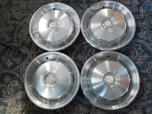 CADILLAC 1967 67 HUBCAP Hub Caps Set Wheelcover Wheel Rim Cover OEM 15" Vintage - Picture 1 of 12