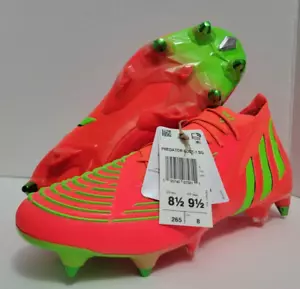 Adidas Hombres Raro Predator Edge.1 SG GW1016 Botines de Fútbol Zapatos EE. UU. 8.5 - Imagen 1 de 9