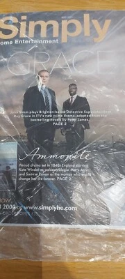 SIMPLY DVD PROMO MAGAZINE 2021 GRACE JOHN SIMM AMMONITE KATE WINSLET CARRY ON - Image 1 of 2