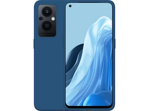 Funda - Oppo 3063025, Para Reno 8 Lite 5G, Silicona, Azul - Imagen 1 de 1