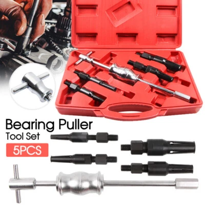 5 PC Inner Pilot Bearing Puller Tool Set Kit Remover Blind Internal Slide Hammer - image 1 of 4
