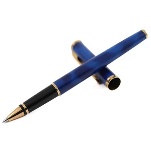 Waterman Preface Rollerball Pen Blue Marbled GT - Picture 1 of 6