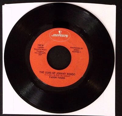 FARON YOUNG OCCASIONAL WIFE/THE GUNS OF JOHNNY RONDO MERCURY REC 45 VG 36-126 Foto 1 de 2