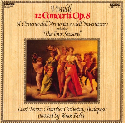 3LP Box ROLLA Violin VIVALDI 12 Concerti Op.8 4 Seasons HUNGAROTON SLPD-12465 NM Foto 1 de 3